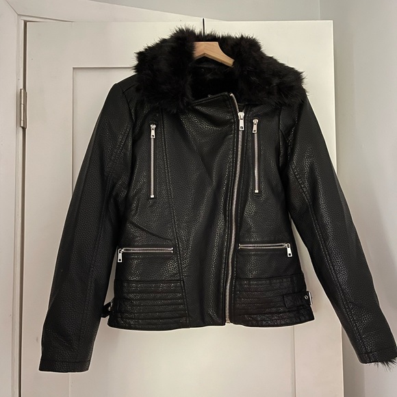 Karen Thomas Pebbled Leather Jacket - Picture 2 of 4